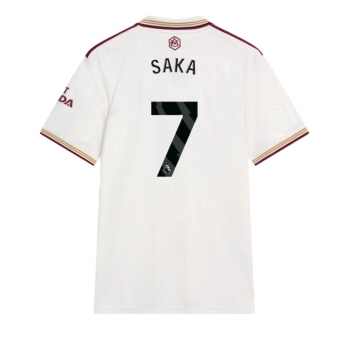 Billige Fotballdrakt Arsenal Bukayo Saka #7 Replika Tredjedrakt 2025-26 Kortermet